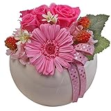 フラデコ　枯れないお花　プリザーブドフラワー【カミュー　ピンク】　カラーは2色から選べます！ (ピンク)