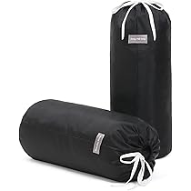 Amazon｜アストロ 収納袋 ブラック Sサイズ 2枚組 丸めて簡単収納