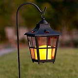 Shepherd's Hook Battery Operated Flameless LED Candle Lantern Landscape Light [並行輸入品]
