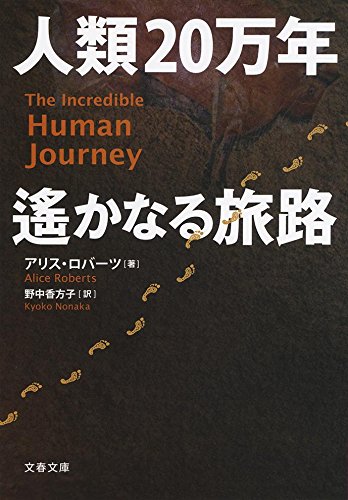 人類20万年 遥かなる旅路 (文春文庫)