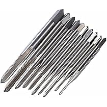 ねじ切りハンドタップM17-2　管094-10-01-01R M10×1.0 ねじ切中タップ SK(新潟精機) 合金工具鋼製 ねじ径M10