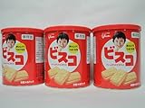 グリコ ビスコ 保存缶 30枚入り×3缶セット