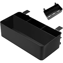 Amazon.co.jp: HAQIUHETO 3プラス1収納 テーブル下収納ラック デスク