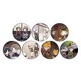 特『刀剣乱舞 花丸 』 雪月華 01 グラフアートイラスト 缶バッジ 7個入りBOX