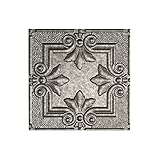 Fasade簡単インストールRegalia亜鉛メッキスチール接着Up天井タイル/天井パネル( 12 " x 12 "サンプル)
