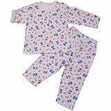 それいけ！アンパンマン パジャマ ガーゼ ロールアップ 長袖パジャマ Anpanman j-kuz52 90cm ピンク