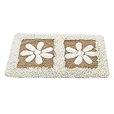 ホームインテリアカーペットノンスリップラグドアマットバスルーム吸収性フットマット45x70CM-A02