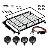 ﾙｰﾌｷｬﾘｱｰ･ﾗｳﾝﾄﾞﾀｲﾌﾟ黒ﾈｯﾄ白LED:電源(4.8-6.0V)用[イーグル模型][#LED-18ROU-N-BW]