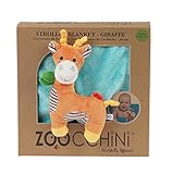 ズッキーニ (Zoocchini)【日本正規品】マスコット付きブランケット キリンのジェイミー エメラルド 1枚セット ZOO3005