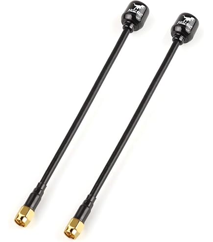 Superbat WiFi Antennenverlängerungskabel 10cm(2Pcs) MMCX Male Right Angle zu SMA Female RG174 Koax Kabel für Wi-Fi,WLAN,Wireless Ethernet,RFID,UWB, WiMAX,iBurst,Zigbee,Bluetooth Wireless,MIMO etc