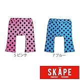 【SiShuNon/SKAPE】DOTモンキーパンツ シシュノン レギンス80 7 ブルー