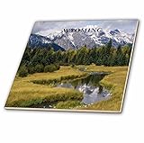 フローレンAmerica The Beautiful – The Grand Tetonsワイオミング州の – タイル 6-Inch-Ceramic ct_80653_2