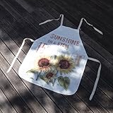 ガーデンエプロン82381（ひまわり）[園芸作業やお掃除に] ノーブランド品