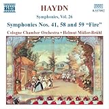 ハイドン:交響曲第41, 58, 59番
