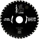 SK11 黒タフ 板金ガルバ用チップソー 110x1.0x40P