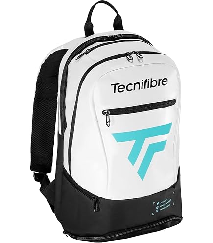 テクニファイバーバッグ ホワイト/ブラック Amazon.co.jp: テクニファイバー Tecnifibre テニスバッグ