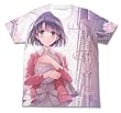 冴えない彼女の育てかた♭ 加藤恵 フルグラフィックTシャツ メインヒロイン Ver. ホワイト Sサイズ