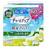 【大入数】チャームナップ 吸水さらフィ 少量用スリム 消臭 無香料 羽なし 15cc 19cm 120枚入（尿 吸収ナプキン 尿もれパッド ナプキンサイズ）【軽い尿もれの方】