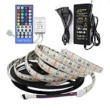 SINOMANN@RGBW LED Strip Lighting Kit 16.4ft 5M 5050 300leds waterproof Color Changing RGBW LED Flexi