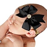 miugleベビーGlitterゴールドヘッドバンドクリスタルヘアリボン女の子ヘアバンドハードウェア