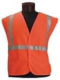 Jackson Safety ANSI Class 1 Standard Mesh Style Polyester Safety Vest with Silver Reflective by Jack
