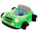 CXYP　ベビーソファー　ソフトチェア　車　ふわふわ　カワイイ　お座り練習チェア　安定感　キッズソファー　ベビー家具　　男女兼用　４ヶ月～3歳　70 * 50cm (グリーン)