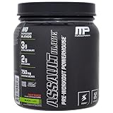 MusclePharm, アサルトブラック　プレワークアウト パワーハウス フルーツポンチ（372g）（海外直送品）
