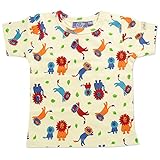 マックザヤック(Mak the yak) 半袖 Tシャツ 出産祝い ベビー 新生児 ギフト プレゼント NY発 (ライオン プリント) 6-12M （80cm） 【ラッピング無料】 正規代理店