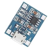 Lovoski 　5V　 Mini USB 　1A　TP4056 リチウム電池　充電ボード　充電モジュール