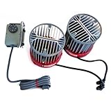 [昭和精機工業]パネルヒーター250Ｗ2台・グリーンサーモZY-6A付[約1.7立方ｍまでの温室用] ノーブランド品