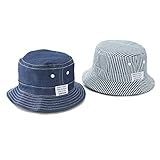 Bobson (ボブソン ) バケットハット (48～56cm) キムラタンの子供服 (88312-171b) ブルー 52