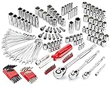 Powerbuilt 640745 SAE and Metric Mechanics Tool Set, 161 Piece [並行輸入品]