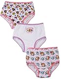 Nickelodeon Paw Patrol Toddler Girl 's 3パック女の子下着ショーツ