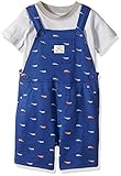 カーターズ carter's 2016年春夏最新作 男の子用青クジラさんショートオールお出かけ用上下2点セット (24months(83-86cm)) [... [並行輸入品]