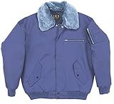 S-1777　激安三段鳶パイロット防寒ジャンパー[LL 41:ダークパープル]