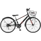 ミヤタ(MIYATA) 子供用自転車 スパイキー CSK24A6 ブラックマイカ 24インチ オートライト