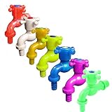Hi joy 水タップ　バルブディスペンサー蛇口　ランダムな色　プラスチック