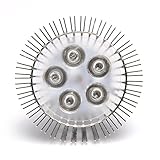 E27 15w 観賞用植物育成LEDライト 小型スポットライト 水耕栽培 室内栽培 4赤/1青LED E27口金