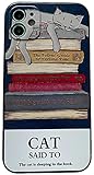 KOLO【本 猫】iPhone対応 11 スマホケース ねこ ネコ cat かわいい カバー iPhone11