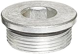 Eaton Weatherhead 7238X20 Carbon Steel Straight Thread O-Ring Adapter, Hex Socket Plug, 1-1/4 O-Ring