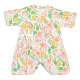 (オーシャンアンドグラウンド) OCEAN＆GROUND コンビ肌着 新生児 半袖 肌着 短肌着 1710160 TROPICAL TIME ベビー 赤ちゃん 半袖ロンパース 女の子 男の子 ボディス