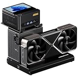 AOOSTAR EG01 eGPUドック OCuLink専用（PCIe 4.0 x4・最大64Gbps）外付けグラフィックボード スタンド ミニPC/ノートPC用 ※Thunderbolt非対応・OCuLinkケーブル別売、オープンフレーム設計 (EG01、 OCULink)