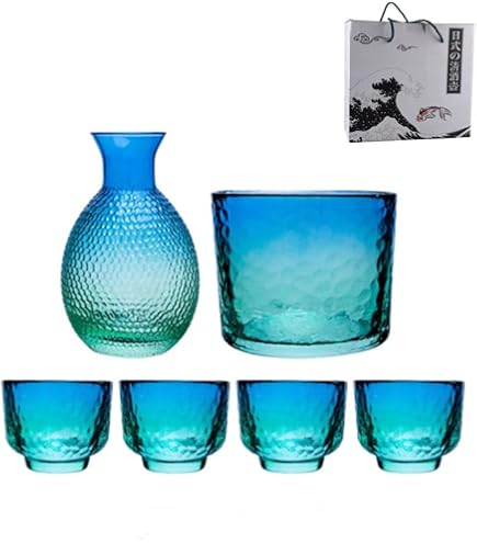 Amazon.co.jp: ノリタケ 手作り 碧海 冷酒セット : ホーム＆キッチン