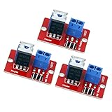 Fenteer 3個　IRF520ドライバモジュール　MOS FETボード　Arduino Raspberry Pi対応　PWMモーター　　