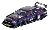 Inno Models 1/64 ニッサン スカイライン LBWK (ER34) スーパーシルエットミッドナイトパープル II 完成品
