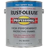 RUST-OLEUM 7524-402 Professional Gallon Safety Blue Gloss Enamel Paint [並行輸入品]