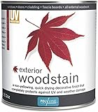 Polyvine Exterior Woodstainサテン仕上げ Liter VEWS