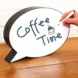 Handwriting light boxMessage Light Box Speech Bubble LED Sign Memo Drawing Board Wall Decor Nightlig