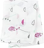 lulujo Baby Bamboo Muslin Swaddling Blanket, Kite/Pink, 47" x 47" by lulujo [並行輸入品]