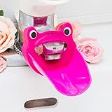 【手洗いグッズ 子供用 エクステンダー】ウォーターガイド_手洗いグッズ_蛇口延長パーツ_かわいい 色：ピンク